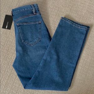 New fashion nova straight leg jeans